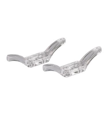 China Plastic Strong Plastic Curtain Rod Bracket , Double Curtain Rod Bracket for sale