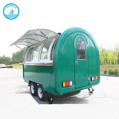 China Shiny vegetable processing plant fast food trailer for food industry usa pizza food cart trailer fast food truck for sale