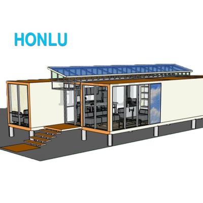 China Modern Quickly Install Tiny Home Modular Homes Container Houses Prefab Luxury Steel Structure Villa for sale