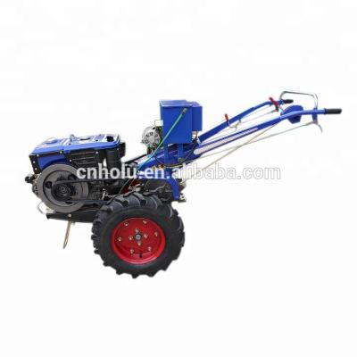 China Manual Farm Tractor 2 Wheel Tractor 10hp Mini Greenhouse Tractor for sale