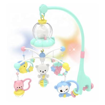 China Musical Toy BA6760 Unique Toys for Musical Bed Bell Toy Baby Mobile Hanging Rotating Plastic Infant Crib Baby Hutch for sale