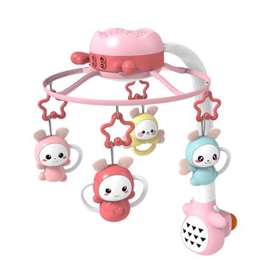 China Cartoon Baby Crib Bell Musical Vending Crib Cribs Music Educationa Bed Bell Toy for sale