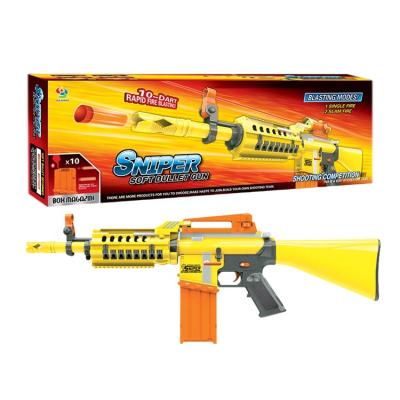 China Electronic Toy Hot Selling Children Boy Play Ball Plastic Electric Toy Gun for sale