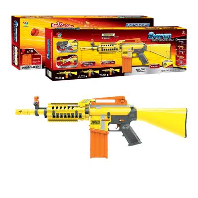 China Toy Sell Electronic Soft Bullet Gun Battery Operated Pellet Gun Machine Toys for sale