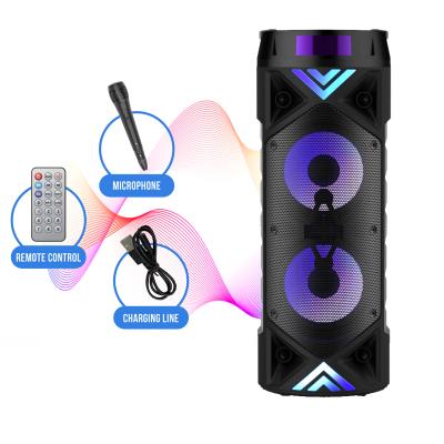 China DLNA Super Bass Woofer Speakers, Portable Wireless Subwoofers Home Theater System Tower Echo Dot App Control Car Outdoor Loud Speaker for sale