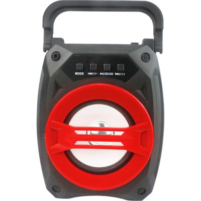 China No New Design ZQS1826B High Quality Mini Usb Bt Wireless Portable Music Speaker With Led Colorful Lights for sale