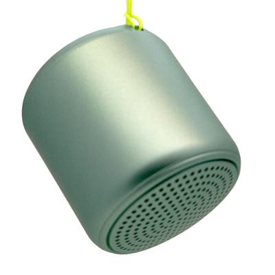 China Video Call Mini Portable Round Creative Makaron Small Outdoor Stereo Wireless Speaker for sale