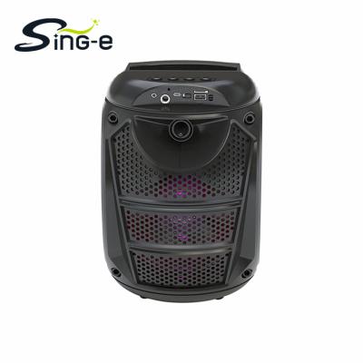 China Wholesale Multifunctional Wireless AirPlay LED BT Wireless Radio Colorful Speaker For Outdoor Party Music Player for sale