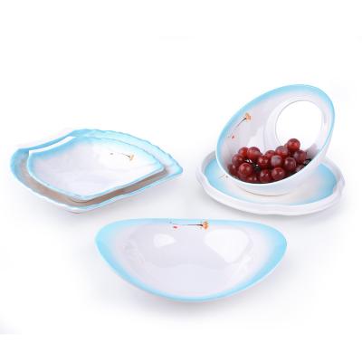 China China Factory Wholesale Disposable Style Fashion Special Shaped Dish for sale