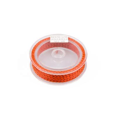 China 50m Dacron Float Marker Flourescent Red 30lbs and Black Braided Fly Rig Line for Fly Fishing Rig Line for sale