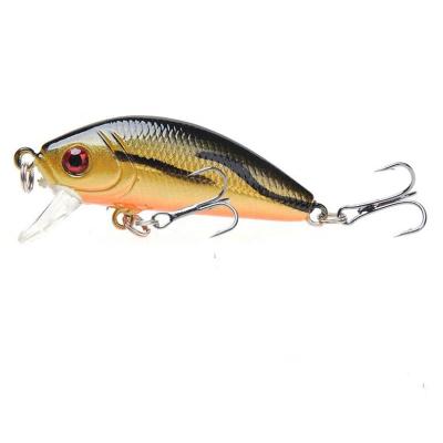 China Durable 3D Eyes Artificial Bait Crank Plastic Hard Swinger For Fishing Crank Bait Wobbler Fishing Lures for sale