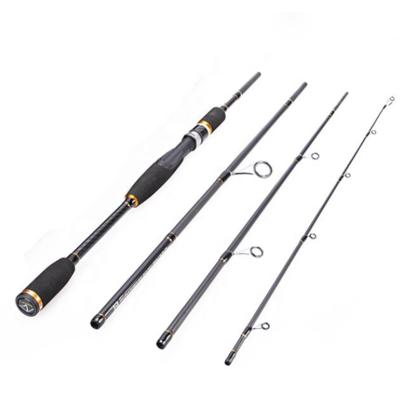 China TOPLY Carbon 2.1m 4-Piece Spinning Rod Carbon Fiber Ultralight Travel Fishing Rod Lure for Carbon Fiber Rod for sale