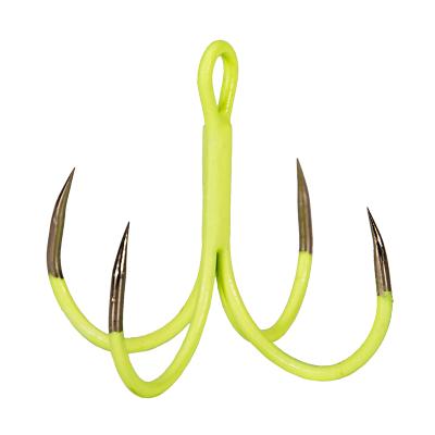 China Fast Delivery Bright High Carbon Steel Green Fish Hooks Fish Hooks Set Stuffed Boxes Without Burr for sale