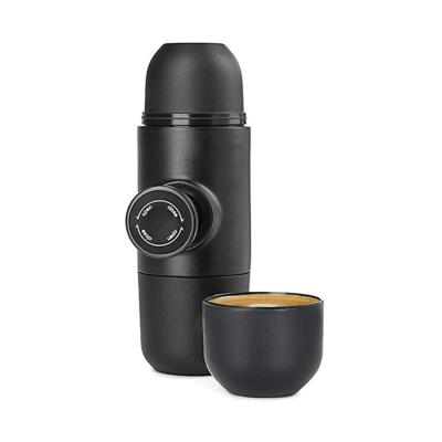 China Household Travel Outdoor Camping Mini Espresso Portable Single Cup Coffee Maker for sale