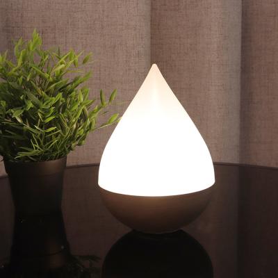 China Garden Waterdrop Lantern Solar Plastic LED Table Light for sale