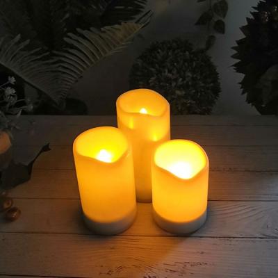 China China Factory Hot Sale Flameless Solar Candle LED Outdoor Solar Decorative Light for sale