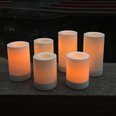 China No Fire No Smoke Battery Operated Tea Lights Solar Powered Artificial Led Tea Candle Lights for sale