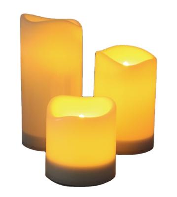 China No Fire No Smoke Factory Price Wholesale Factory Price Festival Cheap Festival Plastic Flameless Yellow Tea Candle Solar Powered Decorative Flashing Yellow Light for sale