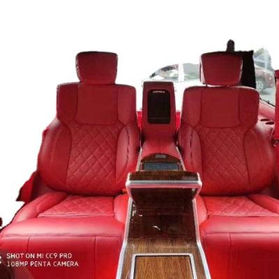 China Bling Bling Crystal Electric Adjustable Luxury Car Seat for MPV with Central Control Armrest Box for sale