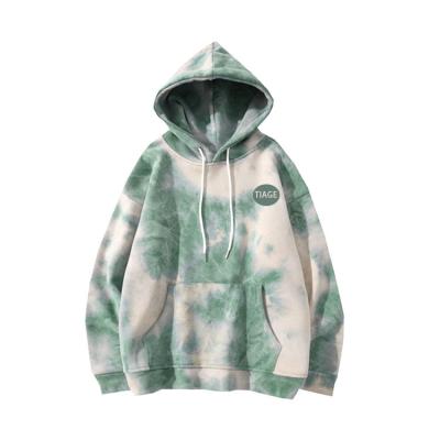 China Custom Anti Shrink Tie Dyed Hoodies Fashion Mens Unisex Designer Multi Color Sweatshirts Tie Dyed Sweaters for sale