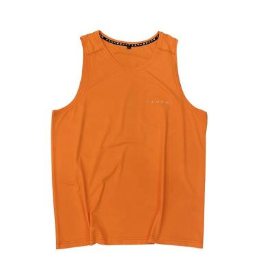 China Wholesale Custom Anti-Shrink Logo Sleeveless Men Reflective Polyester Tank Tops for sale