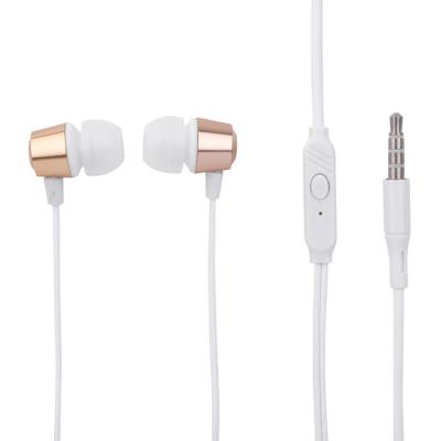 China 2021 new style1.2m per-ear In-ear headphone ear pads bass cable earplug earphone for sale