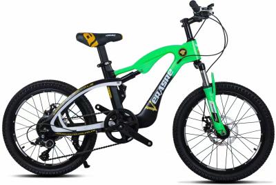 China Children Sports Magnesium Alloy Bike With Training Wheels MAG OEM Bicycle For Kids 3-8 Year Soft Tail Frame 20