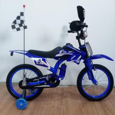 Chine Motocycle pour enfants avec roues d'entraînement amovibles / vélo pour enfants avec siège confortable à vendre