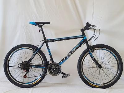 China Fabrieksprijs Hard Frame Steel Frame 21/24/27 Snelheid 26 Inch Goedkoop Steel Frame Mountain Bike Te koop