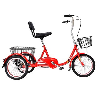 China 3 rodas de entrega de alimentos Trike Bicicleta para adultos com freio de mão de velocidade única à venda