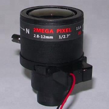 China Mega Pixel Panel Mount 2.8-12mm ICR Lens CCTV Lens 2.8-12mm ICR Varifocal Fixed Iris Board Lens for sale