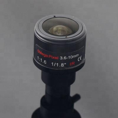 China 6 Megapixel Varifocal Fixed Iris Board Lens 3.6-10mm CCTV Lens 3.6-10mm 6MP M14 CCTV Lens Mount CCTV Camera Lens for sale