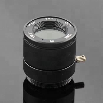 China Mega Pixel Camera CCTV Lens 12mm HD 3MP CS Lens with 1/2.5