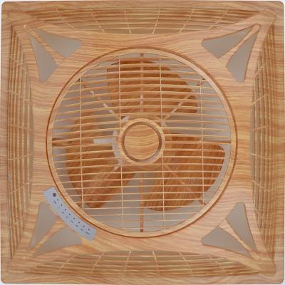 China Hotel SHAMI brand 14 18inch 60x60 false ceiling mounted fan with LED light in Pakistan for sale