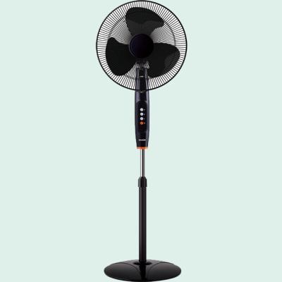 China Outdoor Cheap Price 16 Inch National Evernal PP Stand Fan Colorful Blade Electric Fan for sale