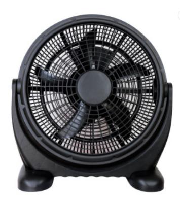 China 220v Outdoor 12 Inch AC Stand Table Fan Rechargeable Solar Backup Fan Low Noise Electric Fan for sale