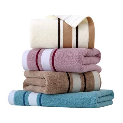 China Pure absorption safe for cotton household children plus size men and women hotel wrapping towel bath towel for sale