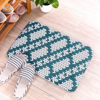 China Hot Selling Black And White Waterproof Product Kitchen Mats Covers Floor Best Anti-fatigue Mat Handsome for sale