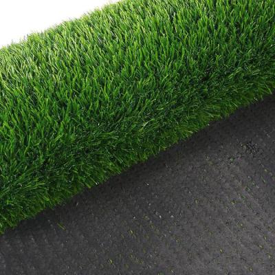 China Landscaping Click Outdoor Indoor Landscaping Artificial Lawn Thick Artificial Grass With Cheap Price Synthetic Turf for sale