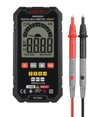 중국 Habotest / Mayilon HT-125A True-RMS Digital Multimeter 4000 Counts With AC/DC Voltage Ammeter Multimeter 판매용