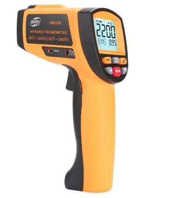 중국 Benetech GM2200 Non-Contact Portable Digital High Temperature Thermometer 200C~2000C 판매용