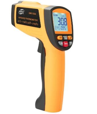 China Benetech GM1150A Non-Contact Portable Digital Industrial High Temperature Thermometer -30C to 1150C for sale