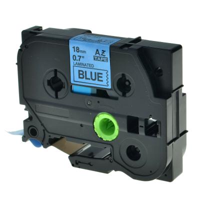 Κίνα Compatible 12mm Black on blue Label Tape for Brother P-touch Label Maker TZe-531 TZ 531 προς πώληση