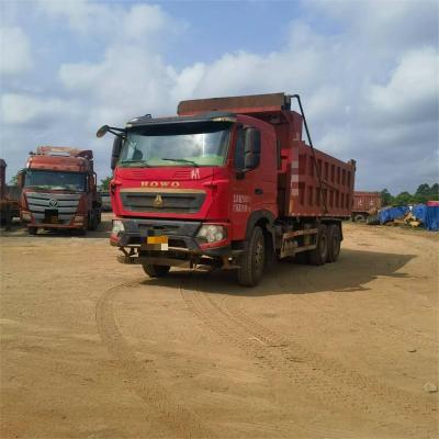 China High quality LHD RHD 6*4 HOWO used dump truck used tipper for sale 6 - 8L for sale