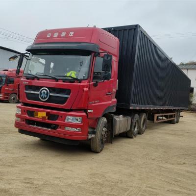 China Used sinotruk HOWO D7B Howo CNG 6x4 tractor truck 7050*2550*3760 for sale