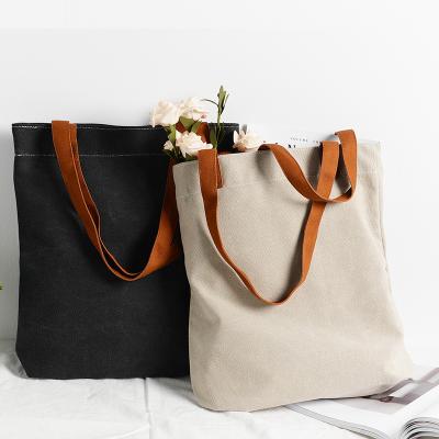 China Custom Cotton Tote Bag With Rope Handle Logo Canvas Tote Shopping Grocery Hot Sale Water Resistant for sale