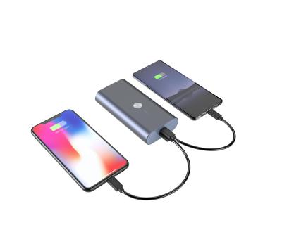 China Wholesale Portable Fast Charging Support Power Bank With Disinfection Function 10000mAh Dual Charger USB Power Bank for sale