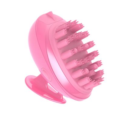 China 2020 New Arrivals Customized Head Silicone IPX7 Waterproof Soft Massage Head Brush For Hair for sale