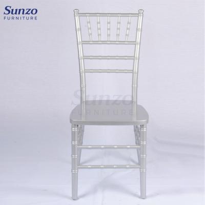 China Modern White Bamboo Chiavari Wedding Hall Chairs Banquet Chairs for sale