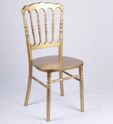 China Hotel Chair Wholesale Event Banquet Wooden Rental Napoleon Chair for sale